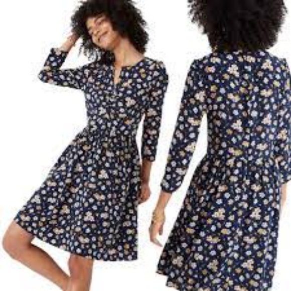 Madewell Dresses & Skirts - Madewell floral silk dress with tags